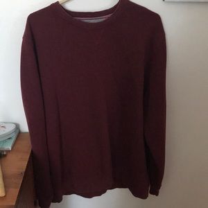 IZOD XL Maroon Pullover